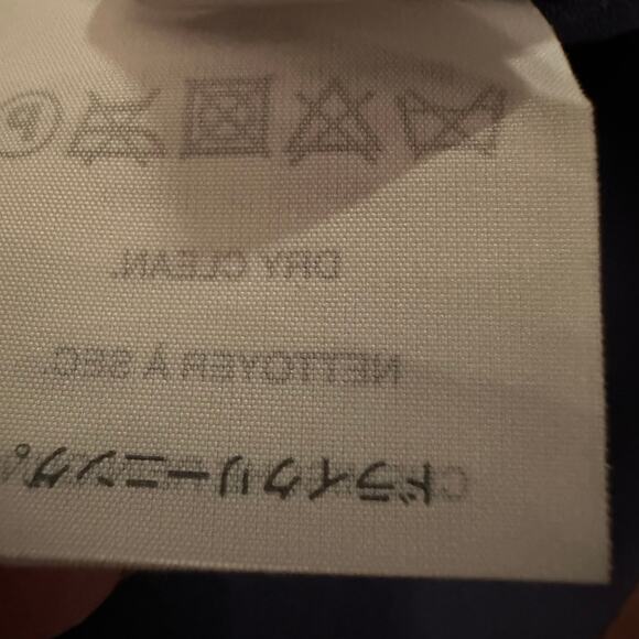 J Crew Collection Silk Polka Dot Trench Dress Gilbert Blue White Size 2 - Picture 13 of 16